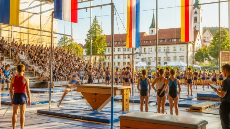 Neulengbach empfing rund 400 Turnerinnen und Turner beim Länderturnfest