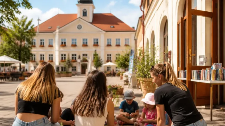 Neun Praktikantinnen und Praktikanten unterstützen kommunale Angebote in Oberwart