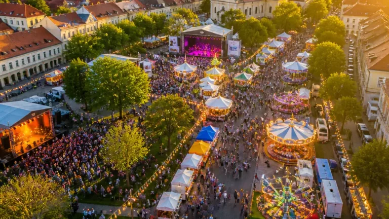 Neusiedler Stadtfest am 1. August: Drei Bühnen, mehr Kulinarik und vergrößerter Vergnügungspark