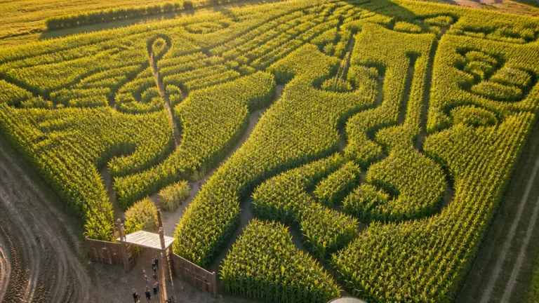 Österreichs größtes Maislabyrinth in Klein‑Meiseldorf startet: Bio‑Anbau, Musikquiz und 11 Hektar Irrwege