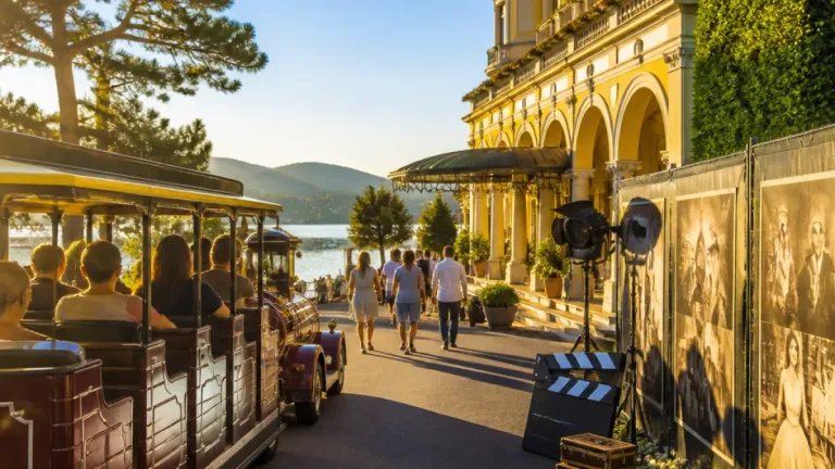 Otto Retzer führt durch Velden: Geführte Zeitreise zu den Schauplätzen von „Ein Schloss am Wörthersee“