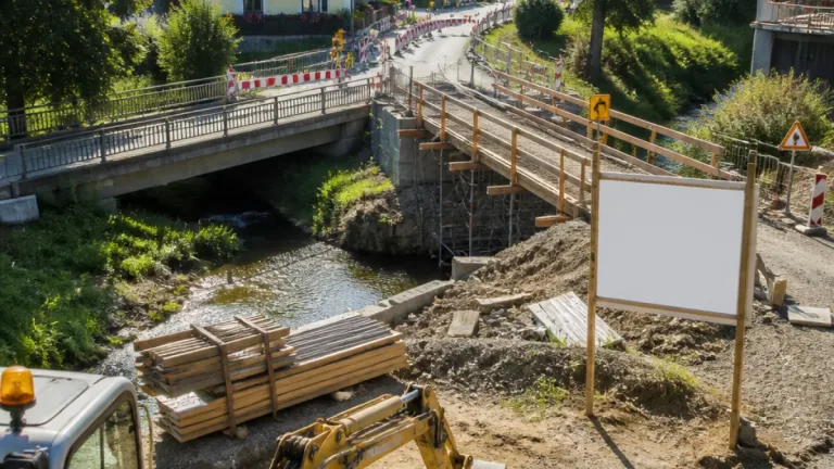 Peisching saniert zwei Brücken gleichzeitig: Sperre, Kosten und Fahrplan