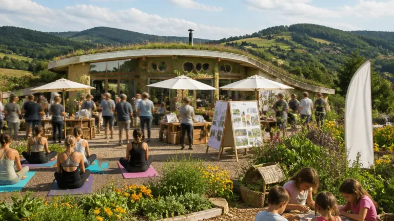 Permafestival am Earthship: Führungen, Workshops und Markt nachhaltiger Initiativen
