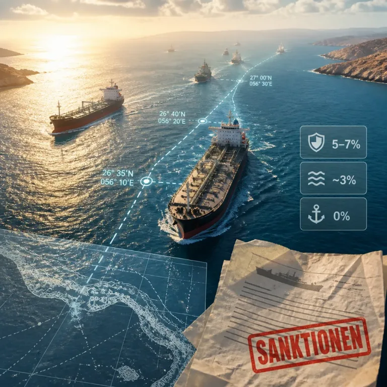 Verhandlung über Passage der Straße von Hormuz: Gebührenstreit und Sanktionen blockieren eine Lösung