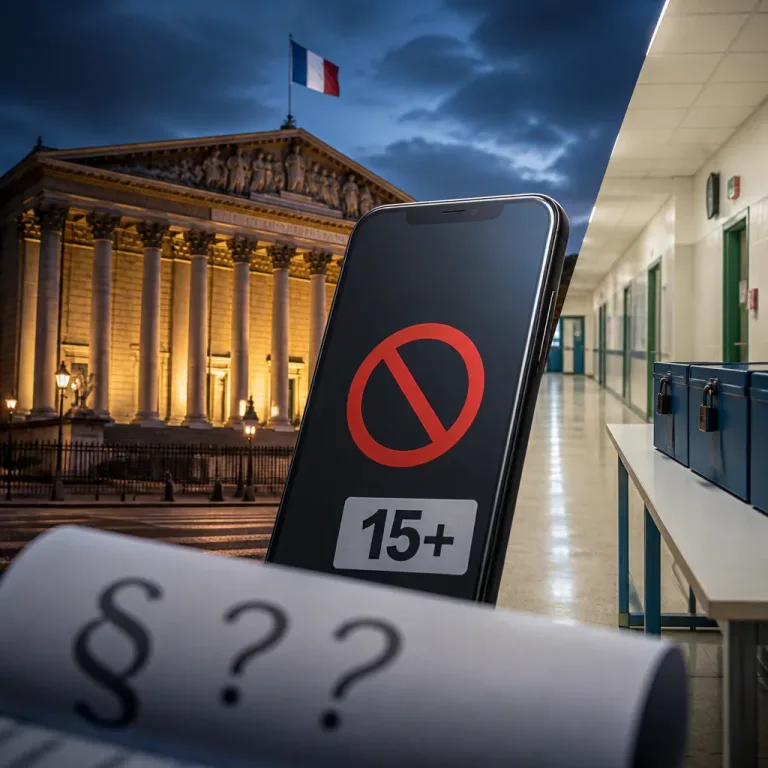 Frankreich beschließt Social‑Media‑Verbot für Unter‑15‑Jährige – Umsetzung unklar