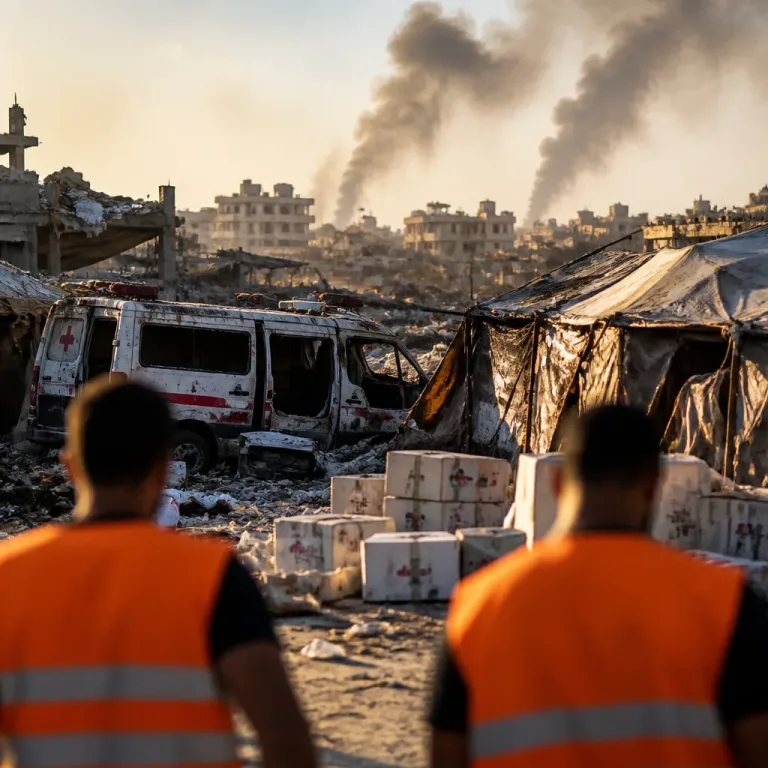 350 humanitäre Helfer 2025 getötet – Gazastreifen besonders gefährlich