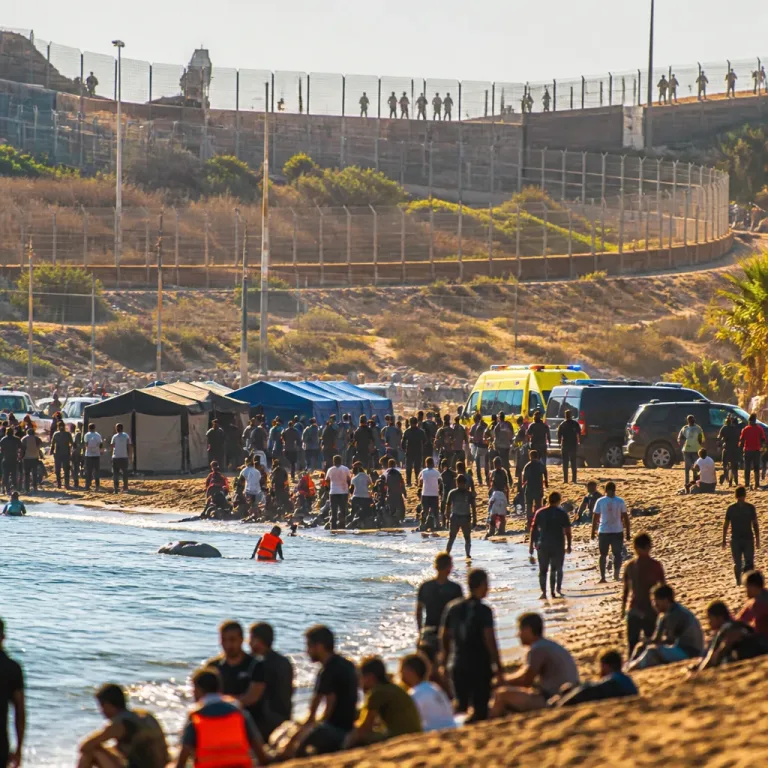 Hunderte Migranten erreichen Ceuta — Regionalchef fordert Notstand und Militäreinsatz