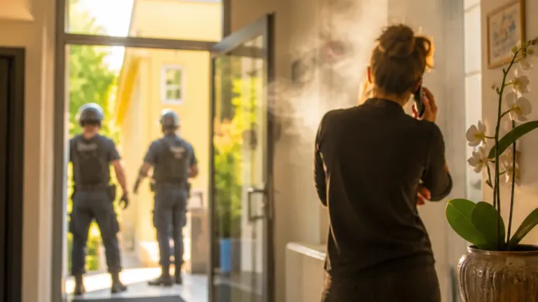 Polizei schritt in Melk ein: Rauch, Alarm und Anzeige nach Zwischenfall in Beherbergung