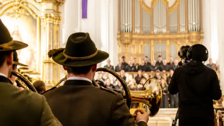 Pramtaler Jagdhornbläser feiern 60 Jahre: Jubiläumsmesse in Schärding wird live im TV übertragen