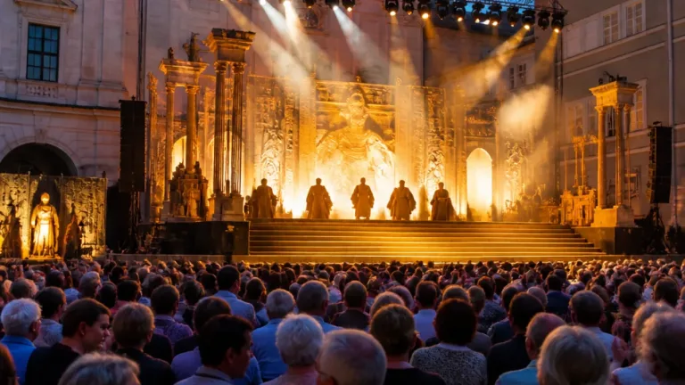 Premiere des „Jedermann“ in Salzburg: Gemischte Reaktionen auf Carsens Inszenierung