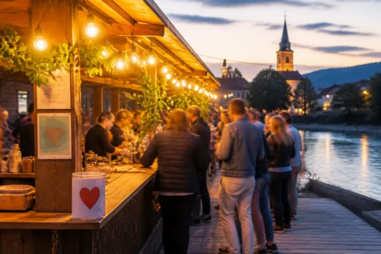 Prominente helfen beim Kirchtag: Charity-Ausschank an der Draulände für betroffene Familien
