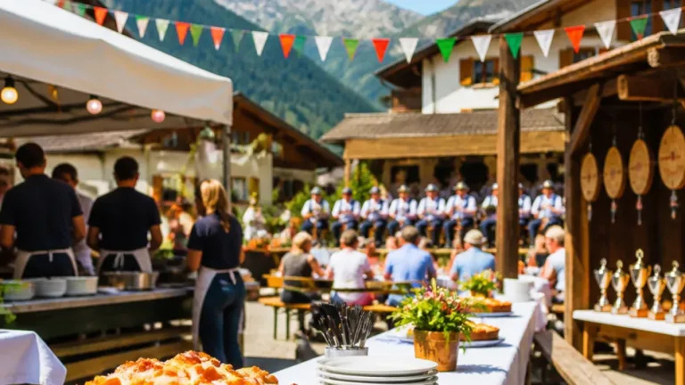 PVÖ-Bludenz-Sommerfest lockte mit Schnitzel, Kuchen und Lättleschießen