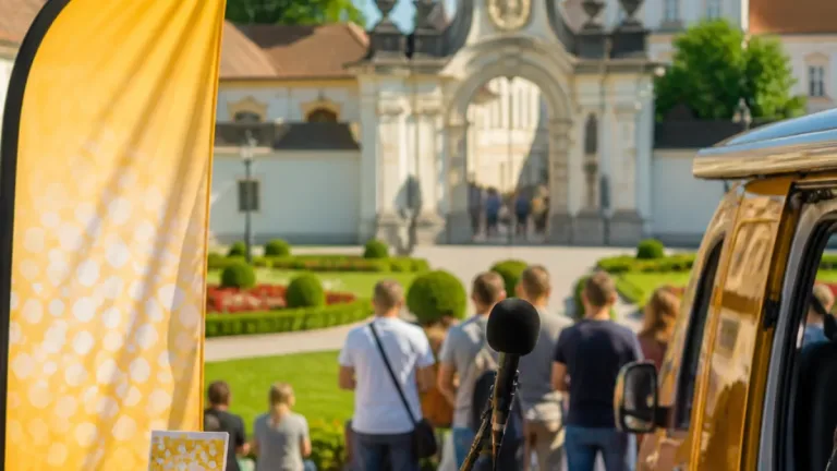 Radio NÖ-Sommertour macht Station vor dem Stift Seitenstetten