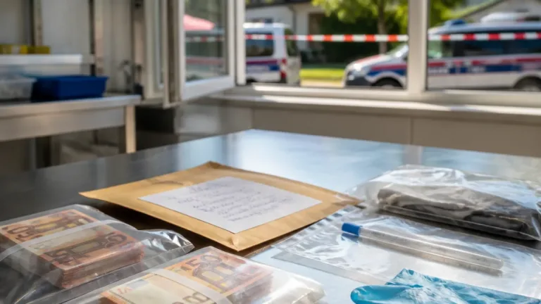 Rätsel um Banküberfall in Ferlach: DNA-Spur und Bargeld bringen Ermittlungen voran