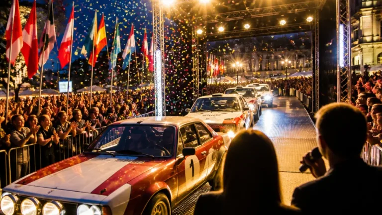 Rallye Weiz 2026 eröffnet: Auftakt mit großer Publikumsshow und 80 Startern