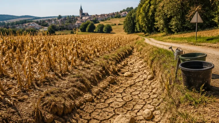 Rekordtrockenheit im Strudengau: Pabneukirchen bei nur 47 Prozent der üblichen Niederschläge