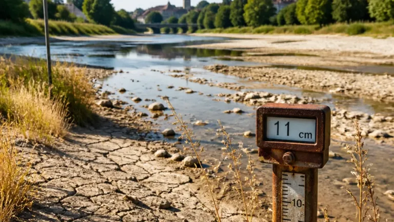 Rems auf Rekordtief: Niedrigwasser dokumentiert das Ausmaß der Dürre