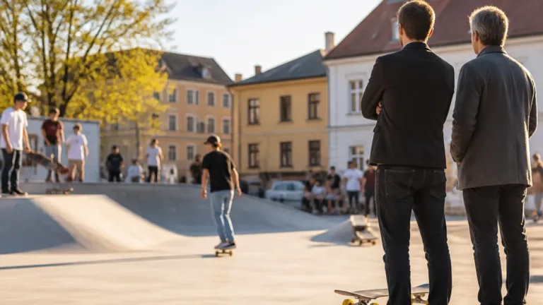 Renovierte Rampen: Mödlinger Skaterplatz in der Fabriksgasse wieder geöffnet