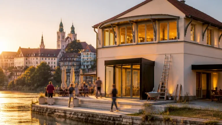 Revitalisiertes Paddlerhaus bringt neues Leben ans Ennsufer