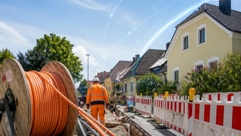 Ried bekommt Glasfaser: Infotech schreitet mit flächendeckendem Ausbau voran
