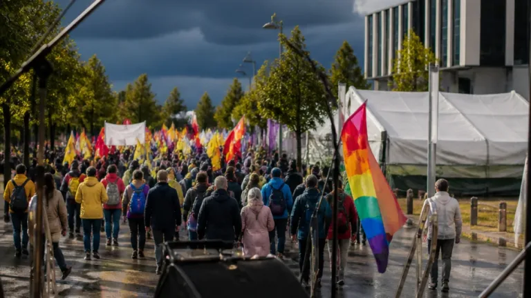 Ried zeigte Flagge: Rund 500 bei zweiter Innviertel Pride – Programm geprägt von Emotionen und Musik