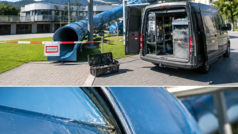 Riesenrutsche im Stadionbad Wolfsberg vorübergehend gesperrt – Reparatur bis 29. Juli geplant