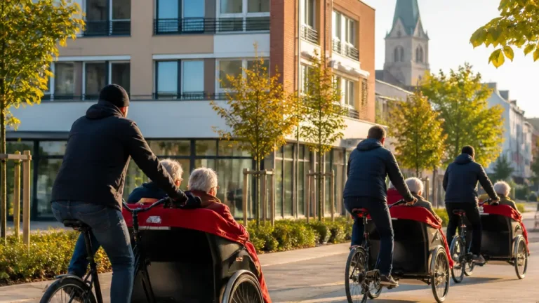 Rikscha-Projekt im Stadtheim ermöglicht Senioren Ausflüge in Stadt und Erinnerung