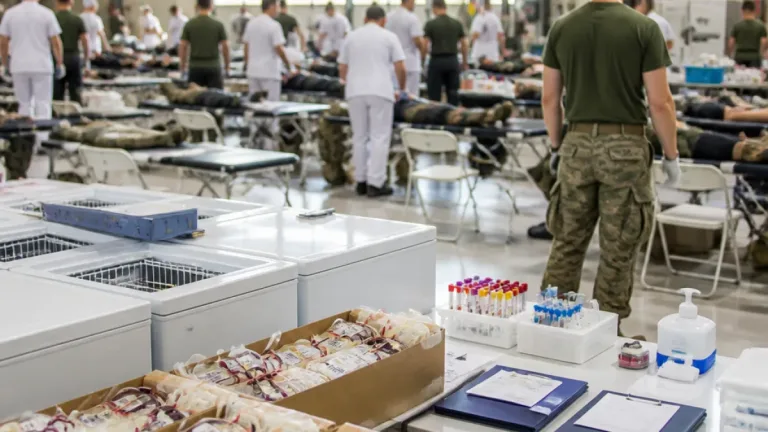 Rund 200 Blutkonserven in Bolfras‑Kaserne: Solidarität für das Landesklinikum