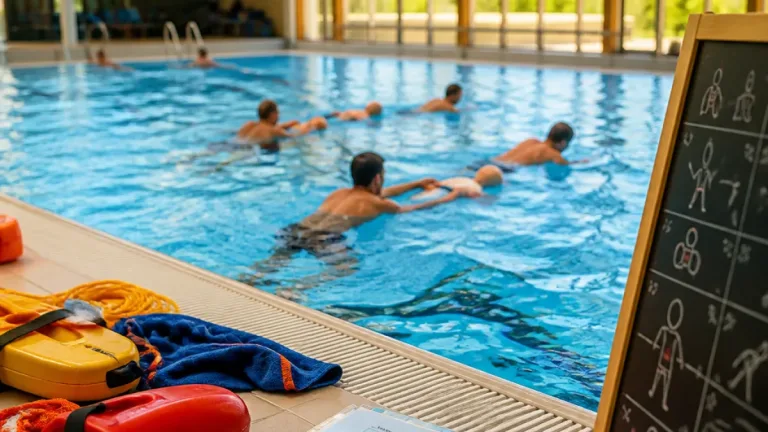 Rund 50 Lehrkräfte absolvieren Rettungsschwimmer-Kurs in Rif