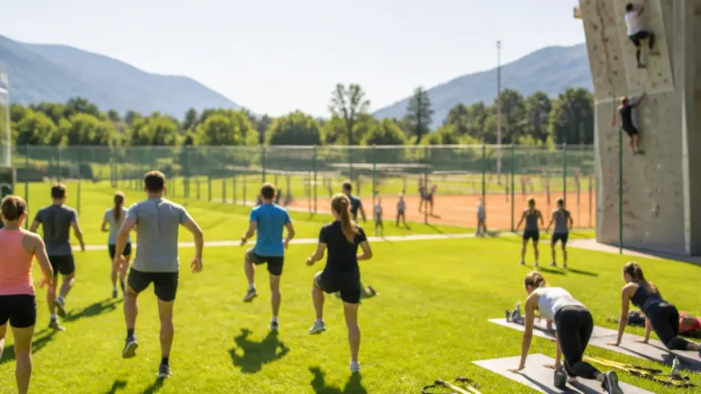 Rund 90 Lenzing-Lehrlinge testeten beim Sportwochenende neue Disziplinen