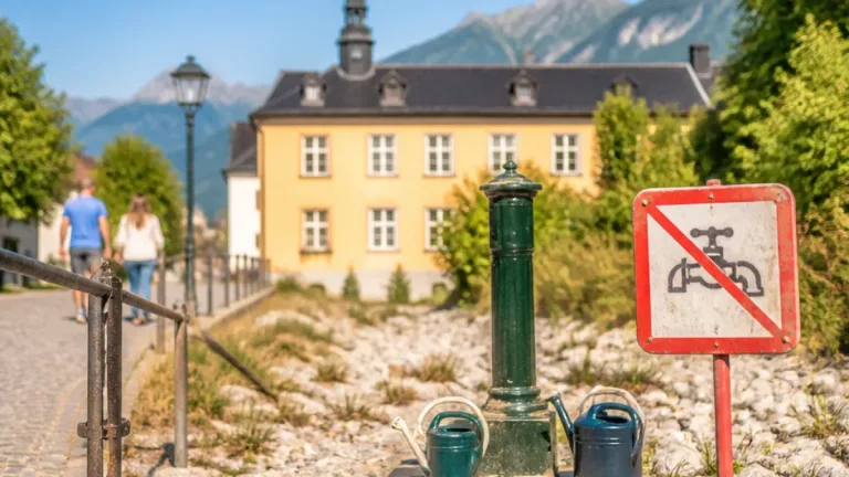 Salzburger Gemeinden fordern zum sparsamen Umgang mit Wasser auf