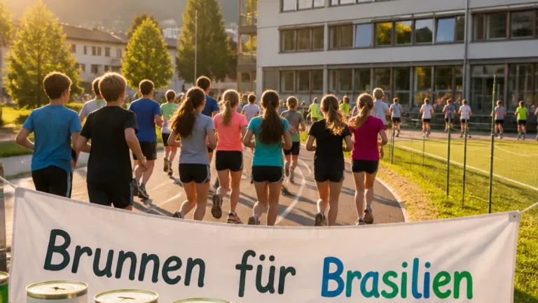Schladminger Mittelschüler erlaufen über 9.000 Euro für Brunnenbau in Brasilien