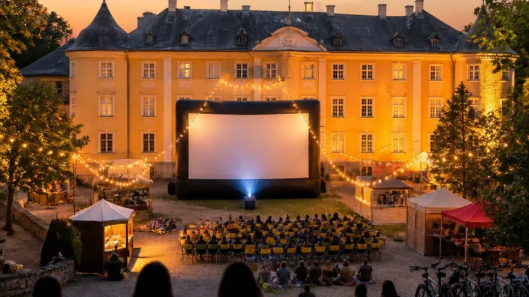 Schlosshofkino in Waidhofen: Sommerlange Filmabende mit internationalen Produktionen