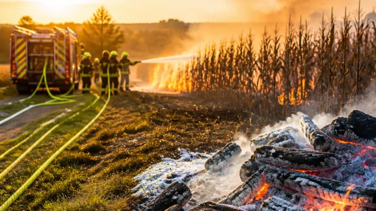 Schnelles Eingreifen der FF Kemeten verhindert Ausbreitung eines Abbrands