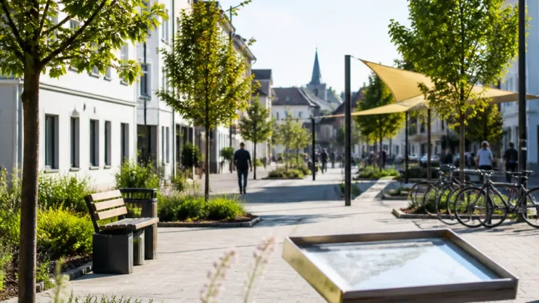 Schönau im Mühlkreis für Publikumsvoting nominiert: Neues klimafittes Ortszentrum im Fokus