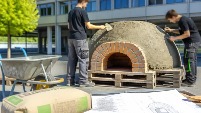 Schüler bauen Pizza-Ofen: Praxisprojekt an PTS Leibnitz gelingt ohne Gemeindeförderung