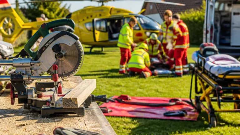 Schwer verletzt bei Holzarbeiten: 38-Jähriger mit Notarzthubschrauber nach Linz geflogen