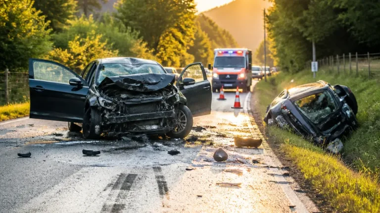 Schwerer Unfall bei Kaumberg: Ein Verletzter, Unfallverursacher mit rund 2,8 Promille