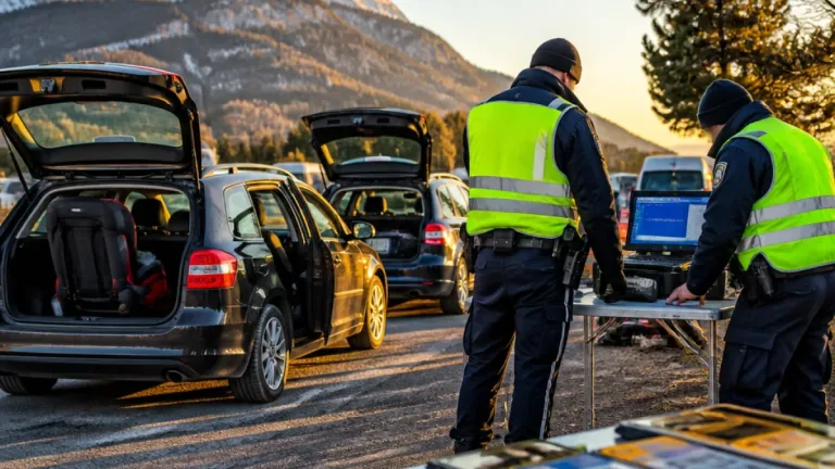Schwerpunktkontrollen in Dornbirn: 24 Drogenlenker, technische Mängel und Kinder ohne Rückhaltesysteme