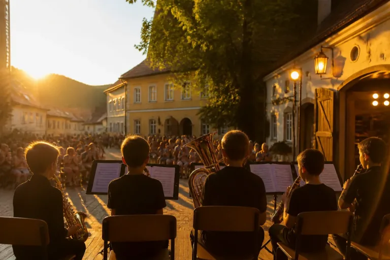 Sechs junge Musiker feiern ersten Auftritt: Bläserklasse der Ortskapelle Radmer startet erfolgreich