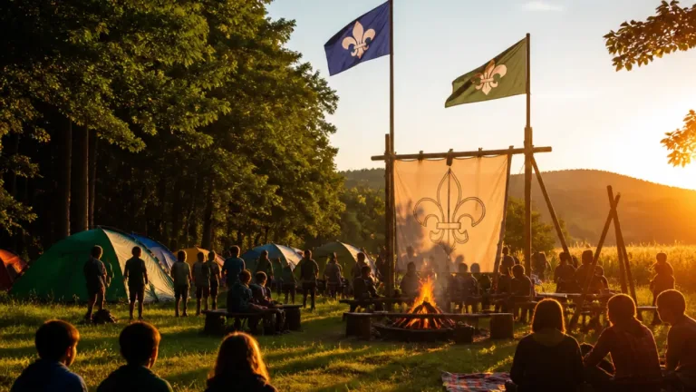 Sechzig Jahre Pfadfindergilde Zwettl: Jubiläum im Abenteuer-Camp gefeiert