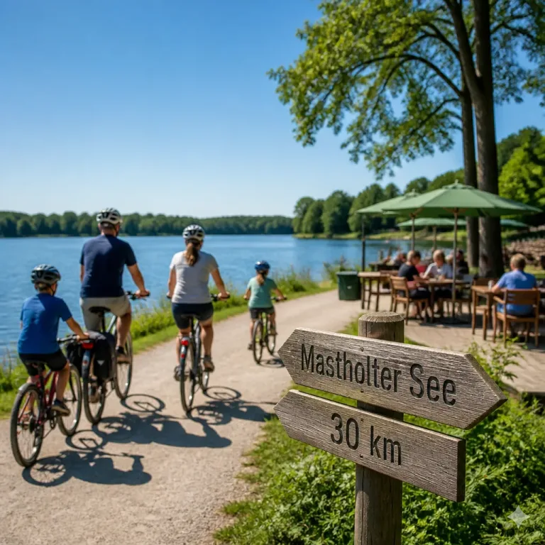 Geführte Radtour: 30 km-Route um den Mastholter See mit Einkehr am 16. August