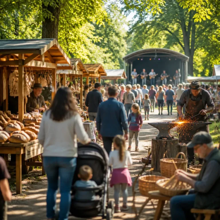 Mehr als 2.000 Besucher beim Bauernmarkt in Vreden – Handwerk, Brot und Bühne zogen Publikum an