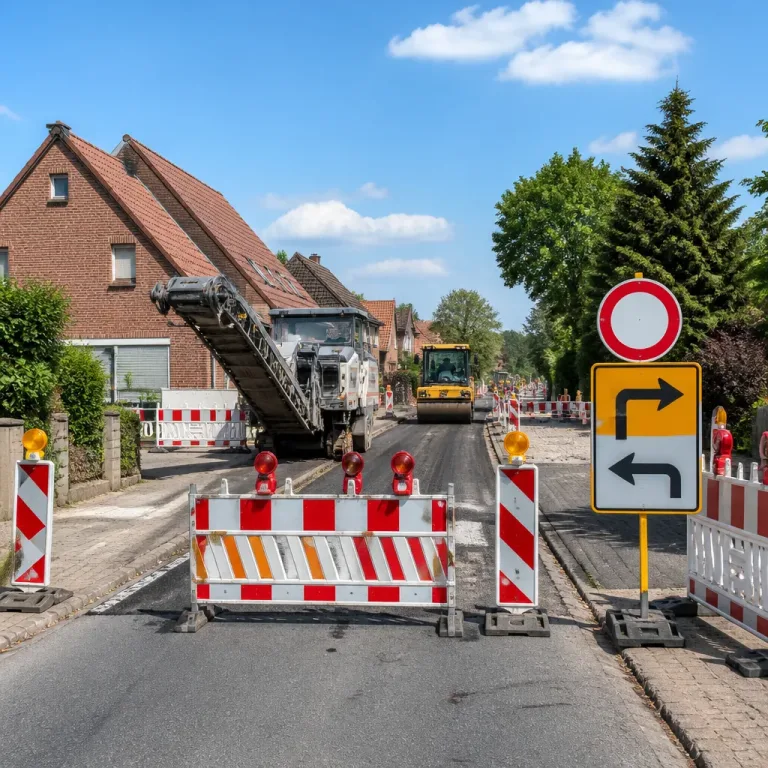 K 32 bei Legden‑Asbeck wird vom 3. bis 11. August voll gesperrt – Umleitung ausgeschildert