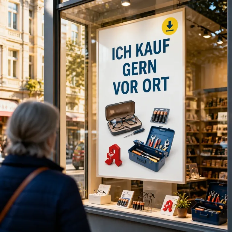 Kostenloses Plakat soll sichtbar machen, warum lokaler Service unverzichtbar ist