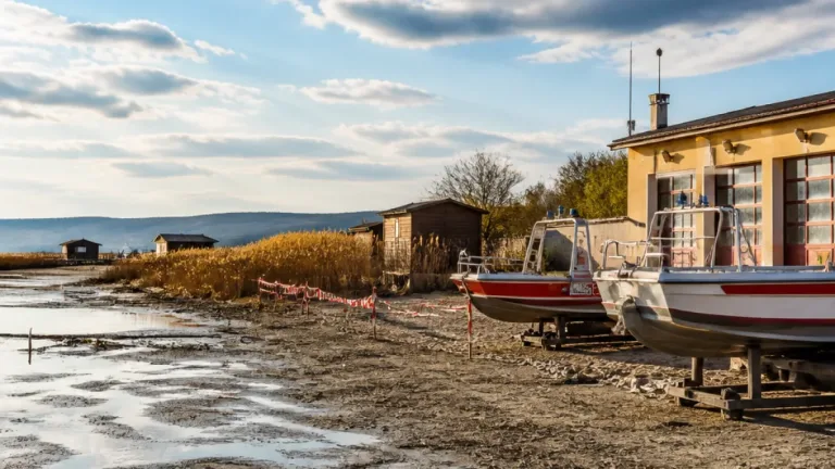 Sinkender Pegel am Neusiedler See schränkt Feuerwehreinsätze und Freizeitnutzung ein