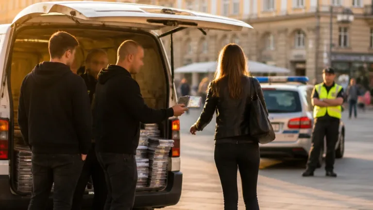 Sogenannte estnische Metal-Band in Graz: Polizei und Ordnungswache warnen vor aggressiver Verkaufsmasche