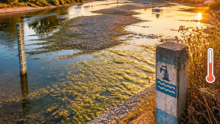Sommer der Extreme: Mehr Hitzetage, wärmere Traun und sinkende Pegel in Wels