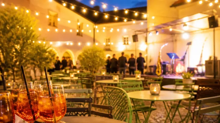 Sommerabend im Schlosshof: «Spritz & Co» bringt italienische Stimmung nach Sierning