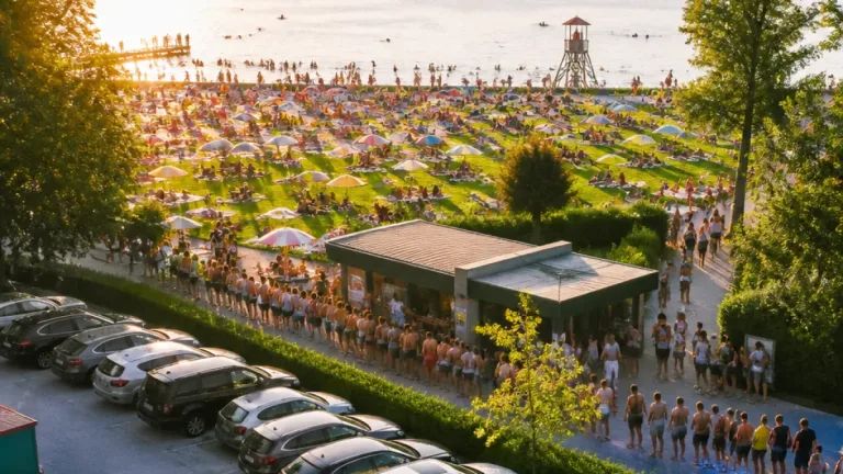 Sommerboom: Seebad Bregenz verzeichnet über 60 Prozent mehr Besucher